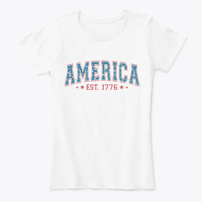 America Casual Tee