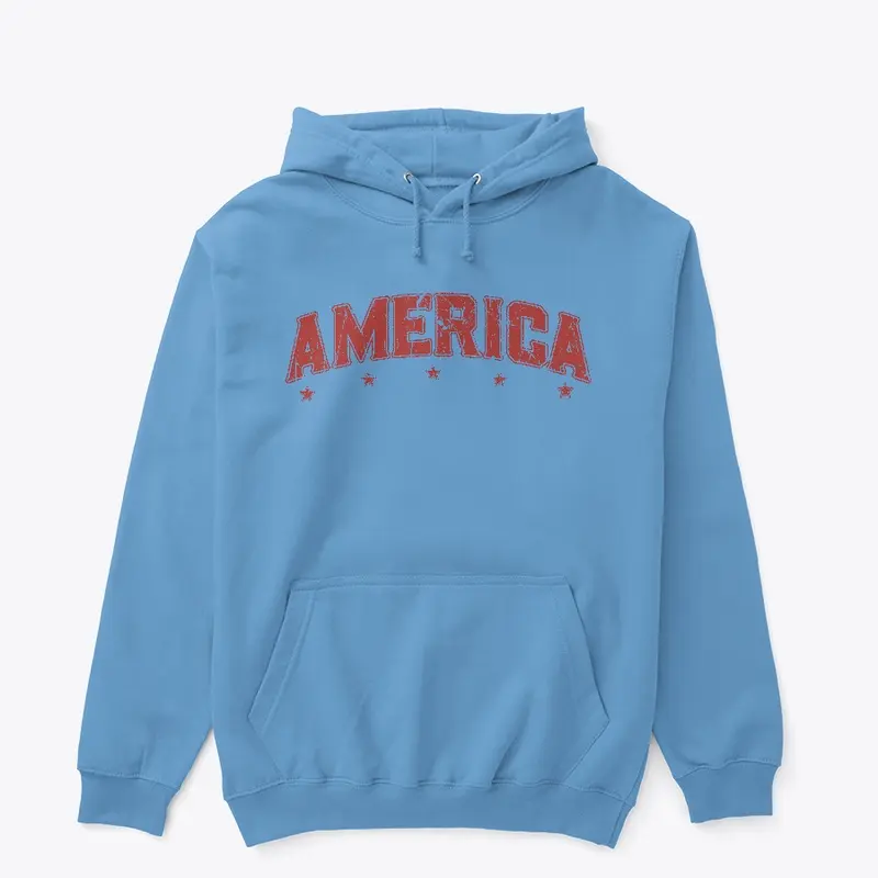 America Casual Hoodie